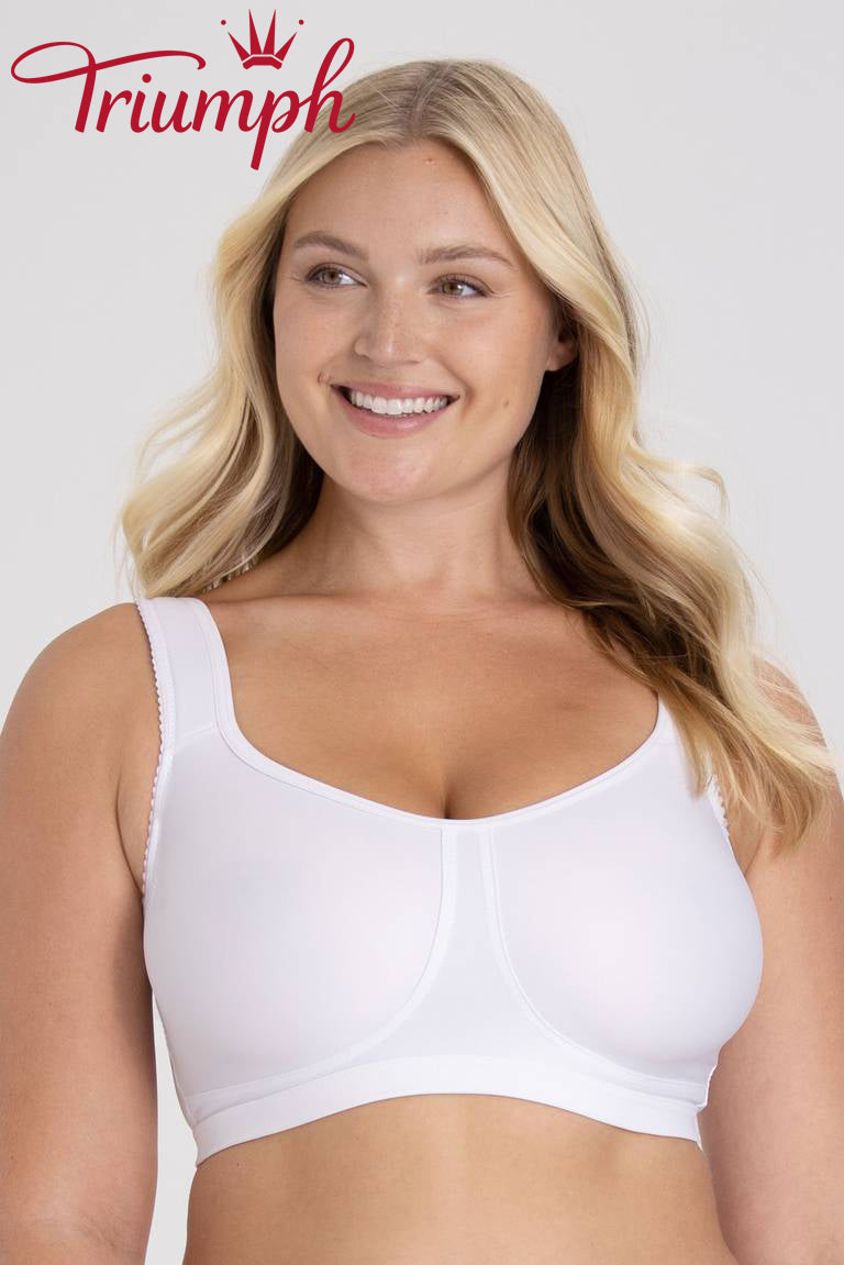 Triumph σετ 4 τεμαχίων. 💝 Άνετο βαμβακερό σουτιέν push-up