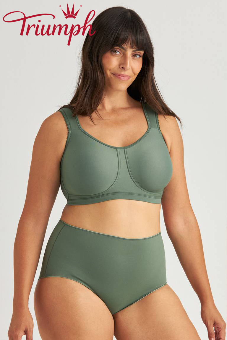 Triumph σετ 4 τεμαχίων. 💝 Άνετο βαμβακερό σουτιέν push-up