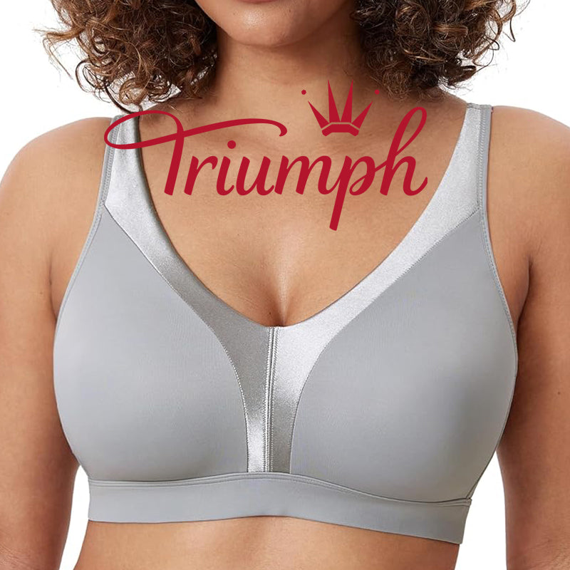Triumph - 4 τεμάχια 🔥Γυναικείο σουτιέν χωρίς μπανέλα