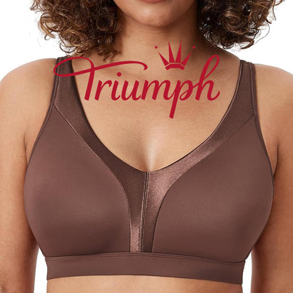Triumph - 4 τεμάχια 🔥Γυναικείο σουτιέν χωρίς μπανέλα