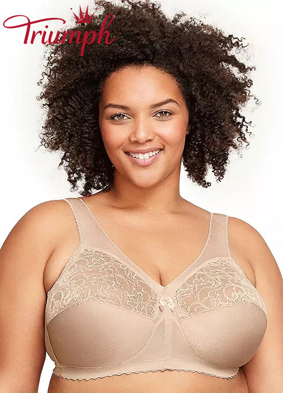 👙TRIUMPH – [4 kusy]🔥Originálna podprsenka bez kostíc s oporou