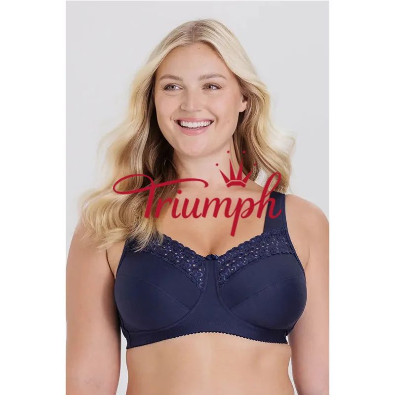 Πακέτο 3 τεμαχίων Triumph. 💝 Άνετο βαμβακερό σουτιέν push-up✨✨