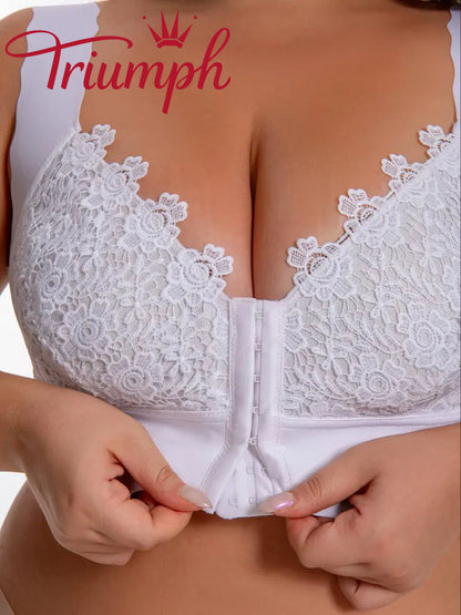 Triumph σετ 4 τεμαχίων.  Άνετο βαμβακερό σουτιέν push-up