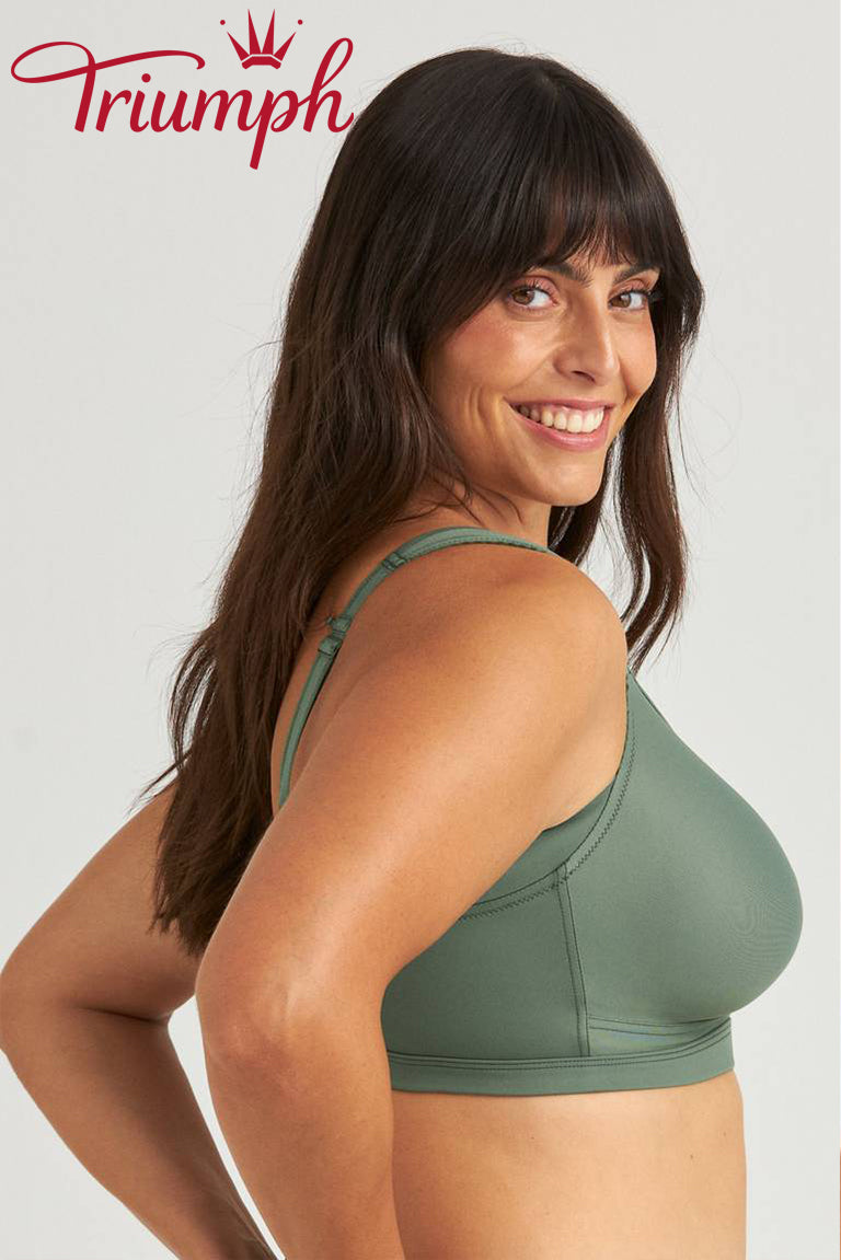 Triumph σετ 4 τεμαχίων. 💝 Άνετο βαμβακερό σουτιέν push-up
