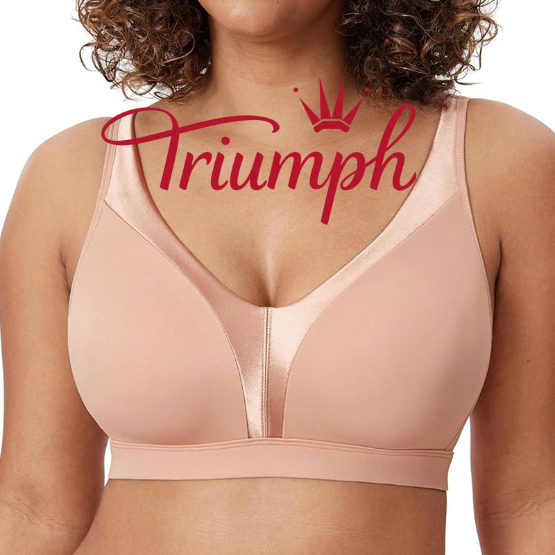 Triumph - 4 τεμάχια 🔥Γυναικείο σουτιέν χωρίς μπανέλα