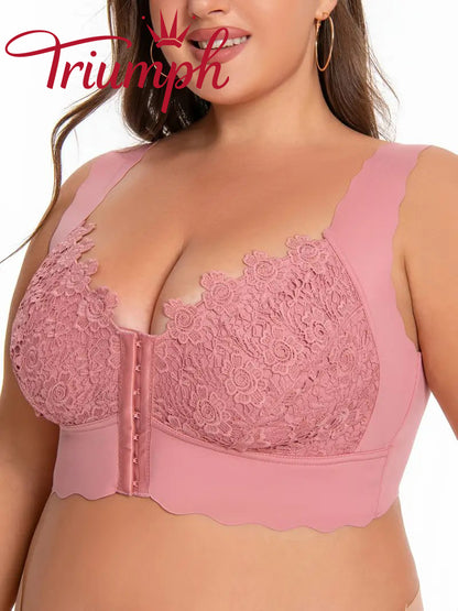 Triumph σετ 4 τεμαχίων.  Άνετο βαμβακερό σουτιέν push-up