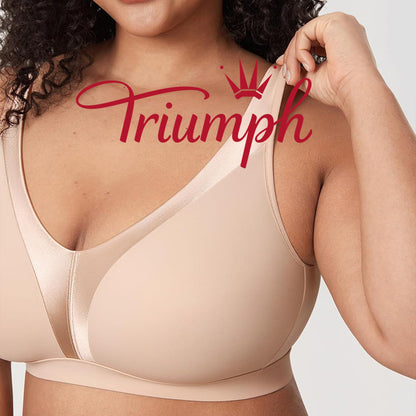 Triumph - 4 τεμάχια 🔥Γυναικείο σουτιέν χωρίς μπανέλα
