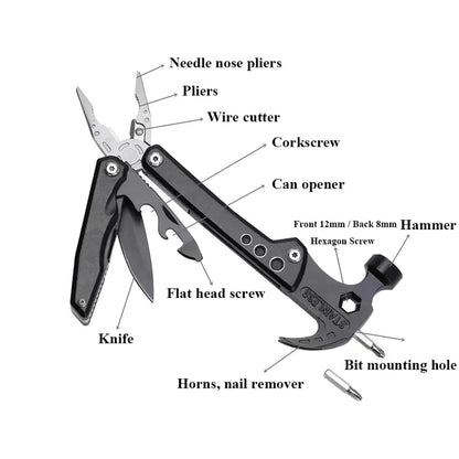 12 σε 1 Premium φορητό σφυρί πολλαπλών λειτουργιών