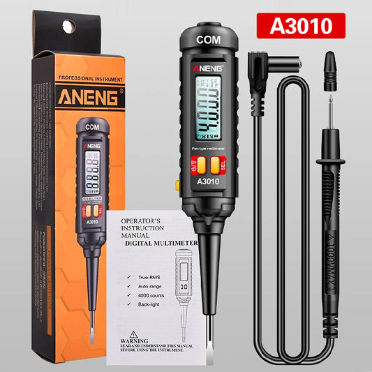 Ψηφιακό πολύμετρο υψηλής ακρίβειας, πολλαπλών λειτουργιών με στυλό για μέτρηση τάσης κυκλώματος και ανοιχτού κυκλώματος