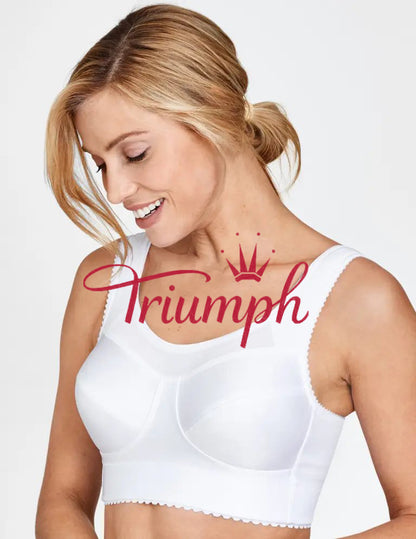 Triumph - Σετ 4 τεμαχίων (75A-120F) 💝 Άνετο και απαλό σουτιέν πλήρους κάλυψης