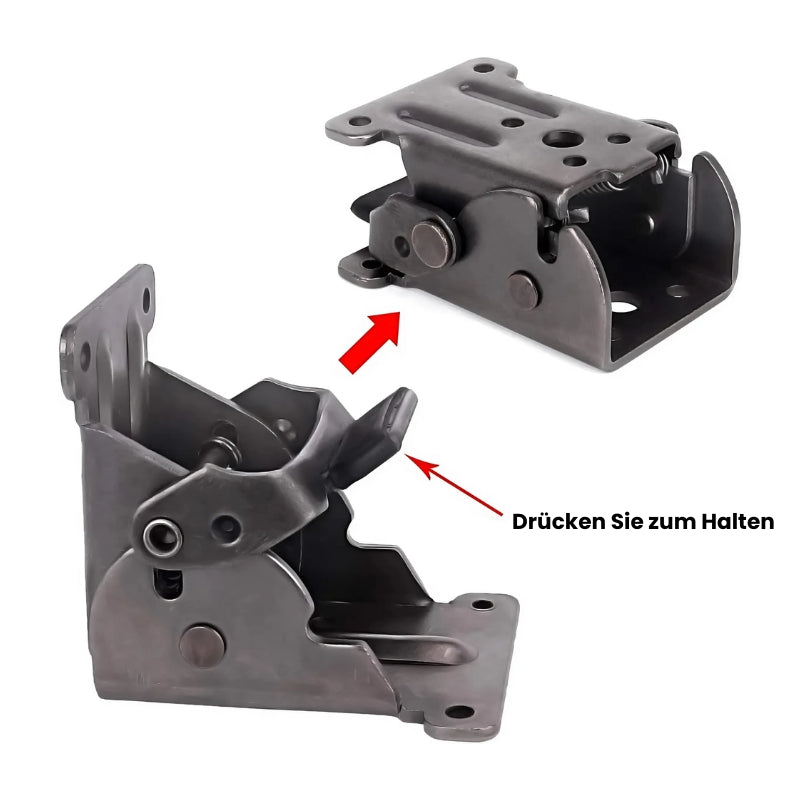 Αυτοασφαλιζόμενοι μεντεσέδες 90°