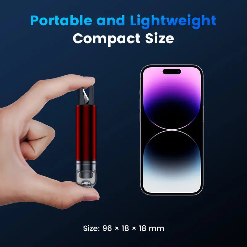 【Αγοράστε 1 Πάρτε 1 Δωρεάν】Εργαλείο έκτακτης ανάγκης αυτοκινήτου 2 σε 1 με κόφτη ζώνης ασφαλείας και σπάσιμο παραθύρων