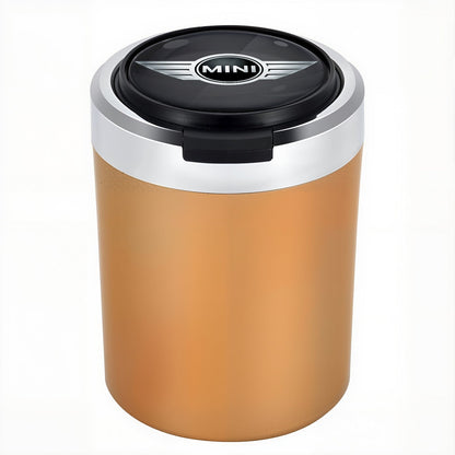 Σταχτοδοχείο αυτοκινήτου με LED από ανοξείδωτο ατσάλι Woyuosn χωρίς καπνό