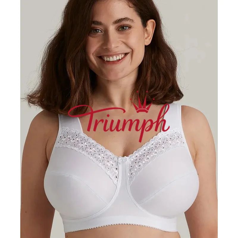 Triumph σετ 4 τεμαχίων. 💝 Άνετο βαμβακερό σουτιέν push-up✨✨