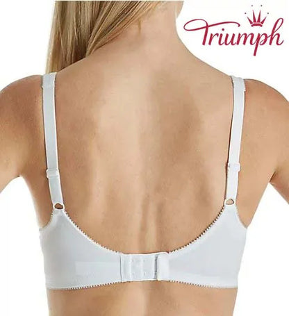 Triumph - (4 τεμ.) Μοναδικό, βαμβακερό σουτιέν με καμπύλη χωρίς μπανέλα