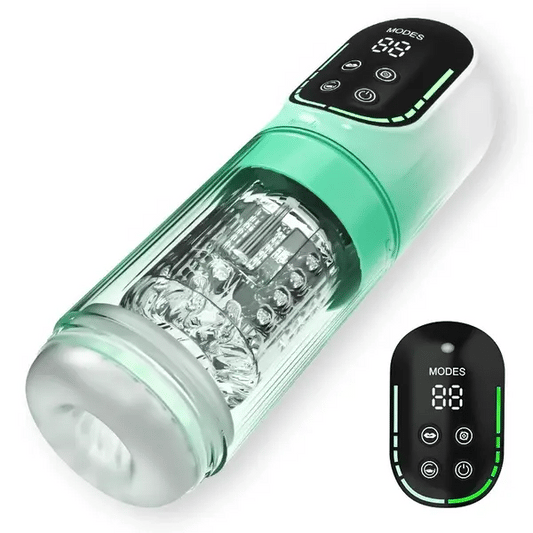 （🎁Ιδιωτική παράδοση🎁）😍Heaven - Αυτόματος αυνανιστής και αντλία πέους 5 σε 1 για άνδρες