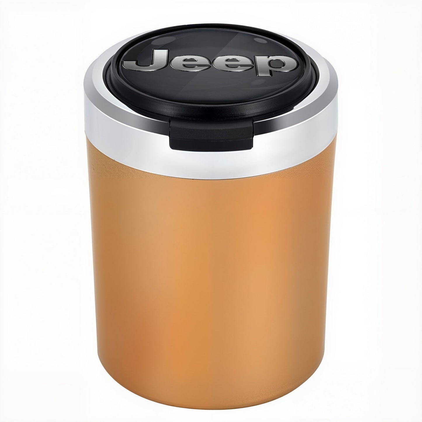 Σταχτοδοχείο αυτοκινήτου με LED από ανοξείδωτο ατσάλι Woyuosn χωρίς καπνό